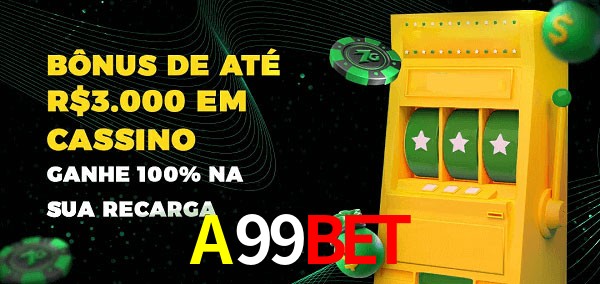 A99Bet melhor bônus de depósito